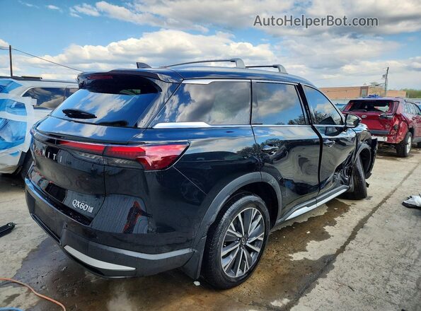 5N1AL1FS1TC335485 2026 INFINITI QX60 Black Задня права чверть