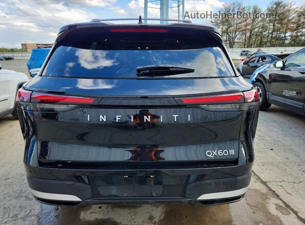 5N1AL1FS1TC335485 2026 INFINITI QX60 Black Вид ззаду