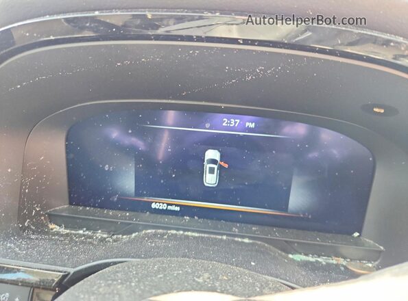 5N1AL1FS8SC337071 2025 INFINITI QX60 Серый Вид щитка приборов
