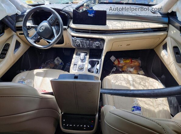 5N1AL1FS8SC337071 2025 INFINITI QX60 Серый Вид панели приборов