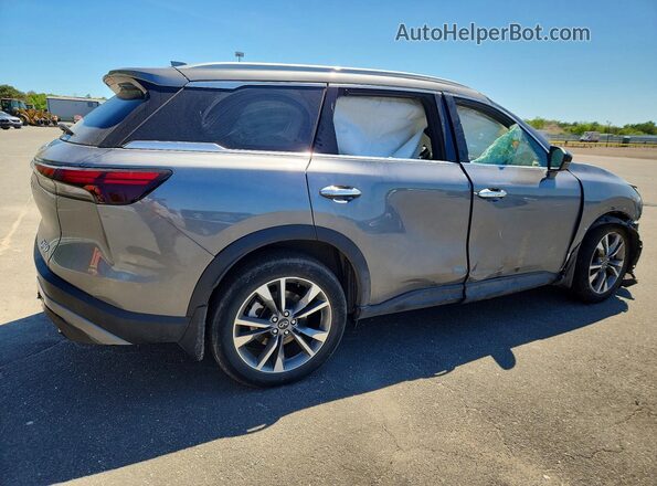 5N1AL1FS8SC337071 2025 INFINITI QX60 Серый Задняя правая четверть