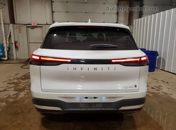 5N1AL1FS9TC344032 2026 INFINITI QX60 White Widok z tyłu