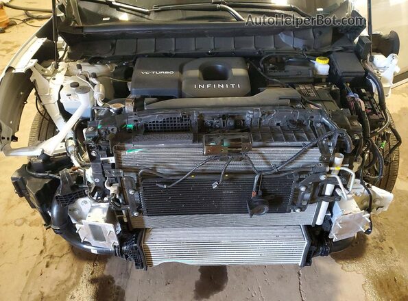 5N1AL1FS9TC344032 2026 INFINITI QX60 White Widok komory silnika