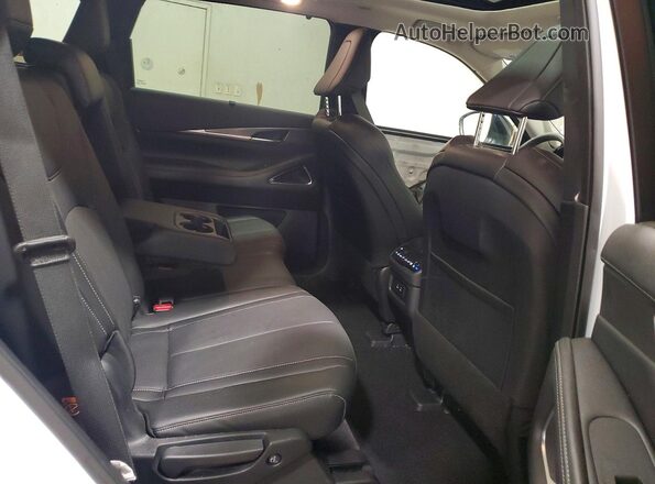 5N1AL1FS9TC344032 2026 INFINITI QX60 White Widok wnętrza z tyłu