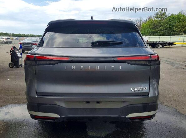 5N1AL1FSXTC341530 2026 INFINITI QX60 Gray უკანა ხედი