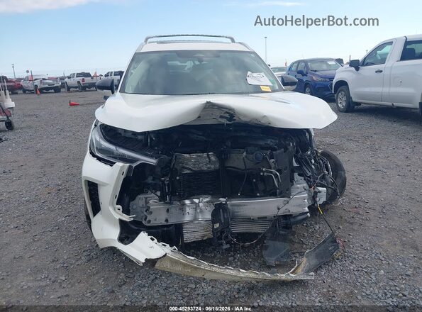 5N1AL1GS1SC342112 2025 INFINITI QX60 White Rear interior view