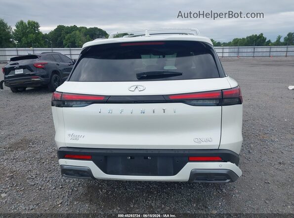 5N1AL1GS1SC342112 2025 INFINITI QX60 White 