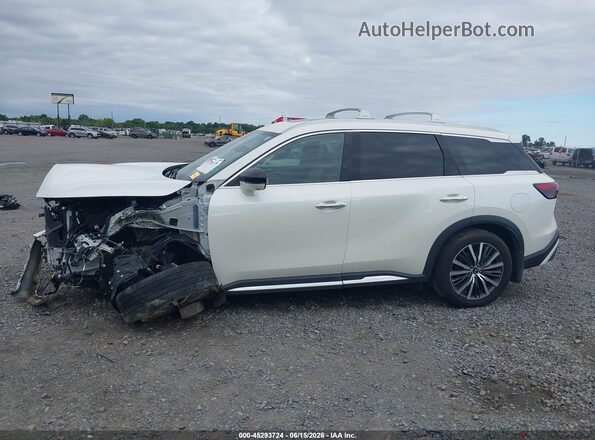5N1AL1GS1SC342112 2025 INFINITI QX60 White 