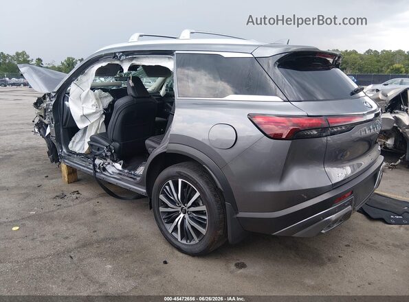 5N1AL1GS2SC350669 2025 INFINITI QX60 Gray უკანა მარცხენა