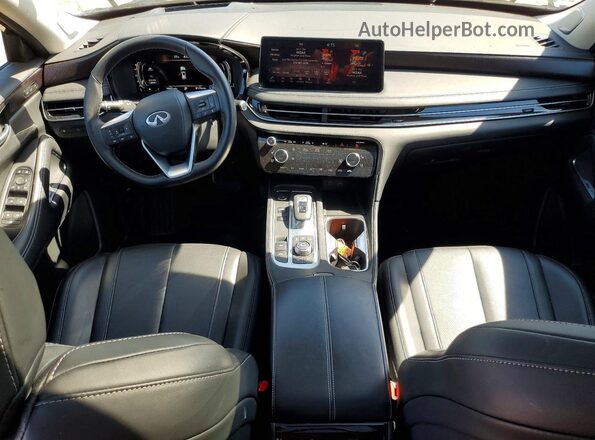 5N1AL1GS6SC356006 2025 INFINITI QX60 Черный Вид панели приборов
