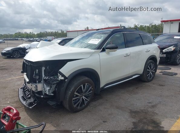 5N1AL1HU1SC354471 2025 INFINITI QX60 White Front left
