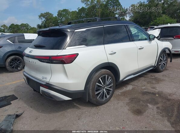 5N1AL1HU1SC354471 2025 INFINITI QX60 White Rear right