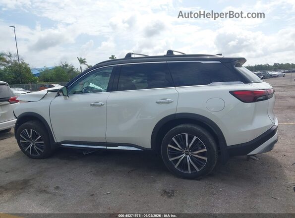 5N1AL1HU1SC354471 2025 INFINITI QX60 White Rear interior view