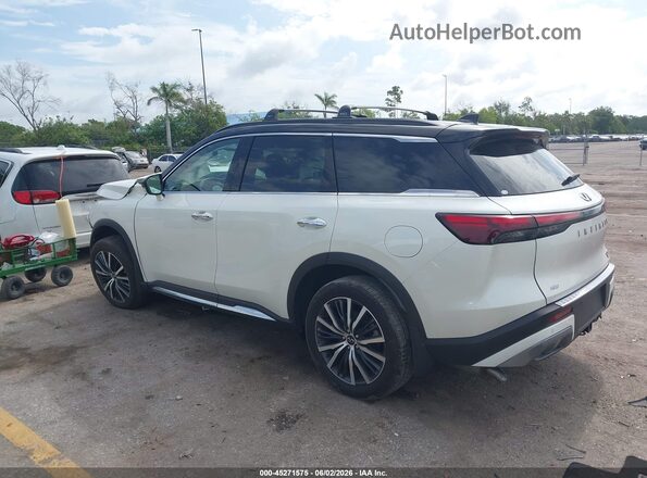 5N1AL1HU1SC354471 2025 INFINITI QX60 White Rear left