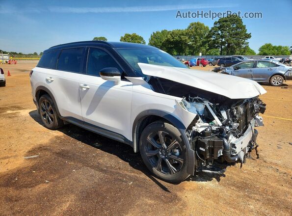 5N1AL1HU2TC345828 2026 INFINITI QX60 White წინა მარჯვენა