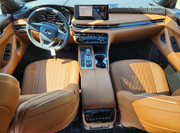 5N1AL1HU3TC339925 2026 INFINITI QX60 Серый Вид панели приборов