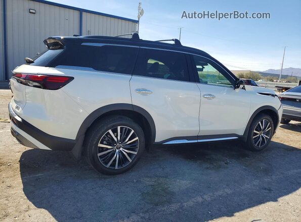 5N1AL1HU4SC344971 2025 INFINITI QX60 Белый Задняя правая четверть