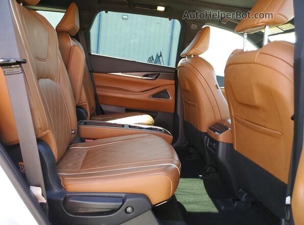 5N1AL1HU4SC344971 2025 INFINITI QX60 Белый Вид задней части салона
