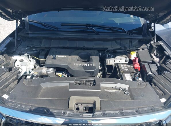 5N1AL1HU4SC357459 2025 INFINITI QX60 Light Blue Vista trasera