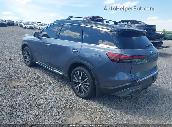 5N1AL1HU4SC357459 2025 INFINITI QX60 Light Blue Trasero izquierdo