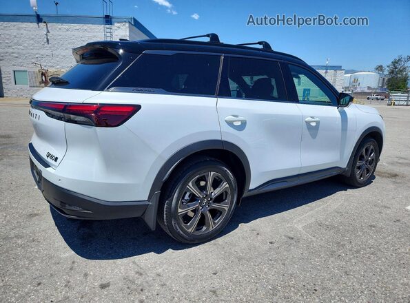 5N1AL1HU6TC353026 2026 INFINITI QX60 White Задня права чверть