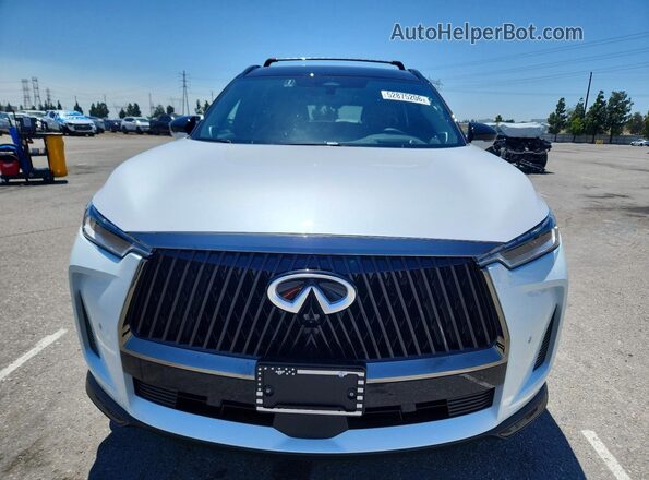 5N1AL1HU6TC353026 2026 INFINITI QX60 White Вид спереду