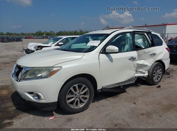 5N1AR2MM0GC611976 2016 NISSAN PATHFINDER White Przód lewy