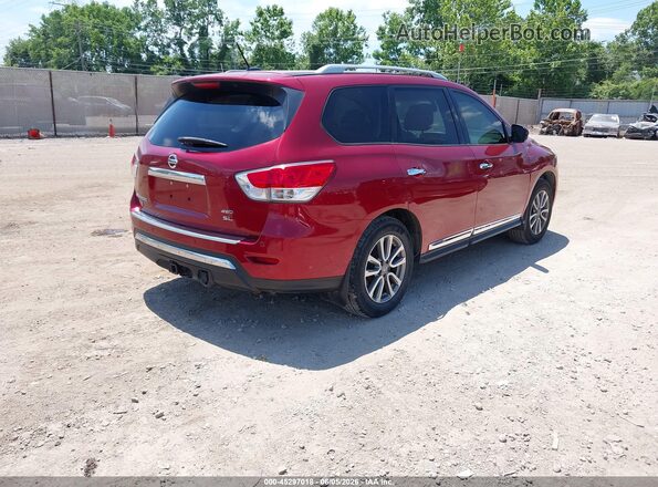 5N1AR2MM0GC613887 2016 NISSAN PATHFINDER Red Rear right