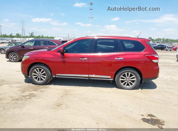 5N1AR2MM0GC613887 2016 NISSAN PATHFINDER Red 360 interior view