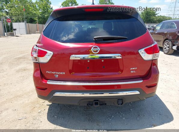 5N1AR2MM0GC613887 2016 NISSAN PATHFINDER Red 