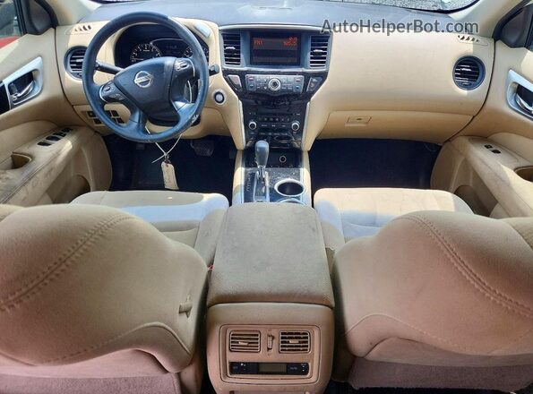 5N1AR2MM0GC630706 2016 NISSAN PATHFINDER White Dashboard view