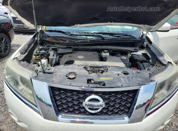 5N1AR2MM0GC630706 2016 NISSAN PATHFINDER White Rear interior view