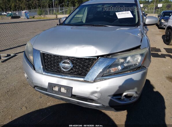 5N1AR2MM0GC638580 2016 NISSAN PATHFINDER Silver Widok z przodu