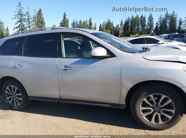 5N1AR2MM0GC638580 2016 NISSAN PATHFINDER Silver Widok wnętrza z tyłu