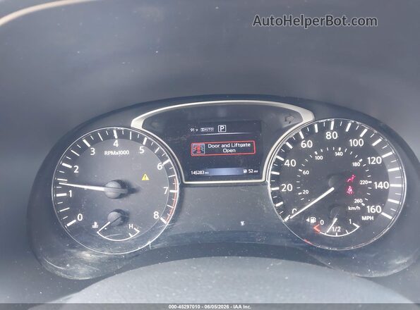 5N1AR2MM0GC643181 2016 NISSAN PATHFINDER Black უკანა სავარძლების ხედი