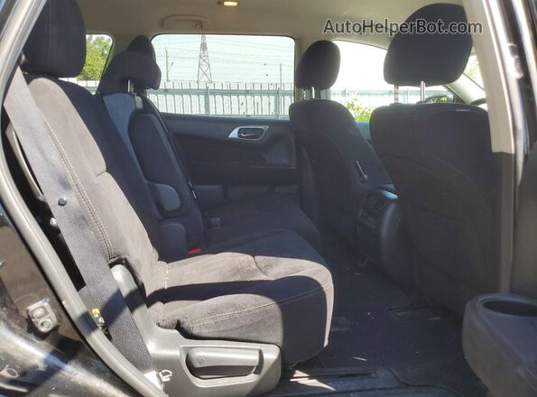 5N1AR2MM1GC609914 2016 NISSAN PATHFINDER Black Вид задньої частини салону