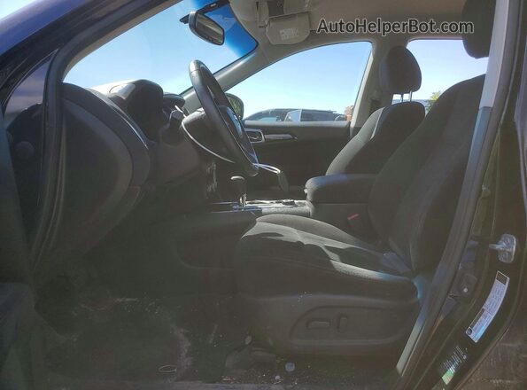 5N1AR2MM1GC609914 2016 NISSAN PATHFINDER Black Вид салону спереду