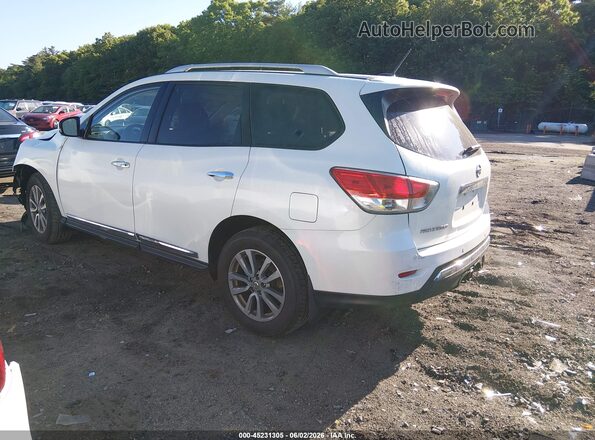 5N1AR2MM2GC634014 2016 NISSAN PATHFINDER White Առջևի ձախ երեք քառորդ տեսարան