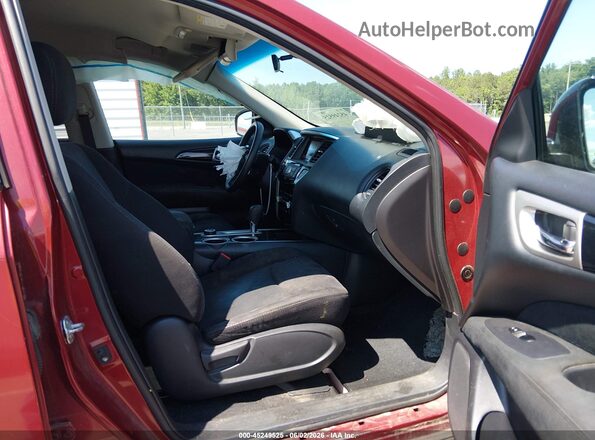 5N1AR2MM3GC606187 2016 NISSAN PATHFINDER Red Vista interior delantera