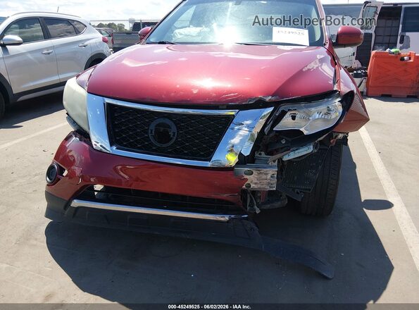 5N1AR2MM3GC606187 2016 NISSAN PATHFINDER Red Vista frontal