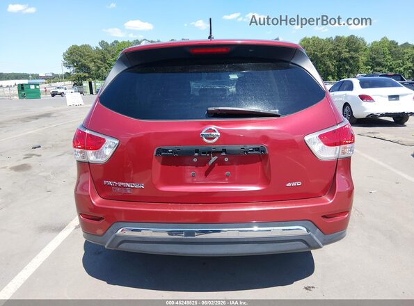 5N1AR2MM3GC606187 2016 NISSAN PATHFINDER Red 