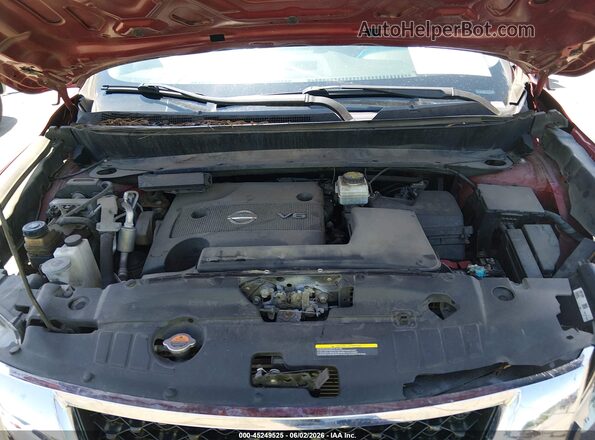 5N1AR2MM3GC606187 2016 NISSAN PATHFINDER Red Vista trasera