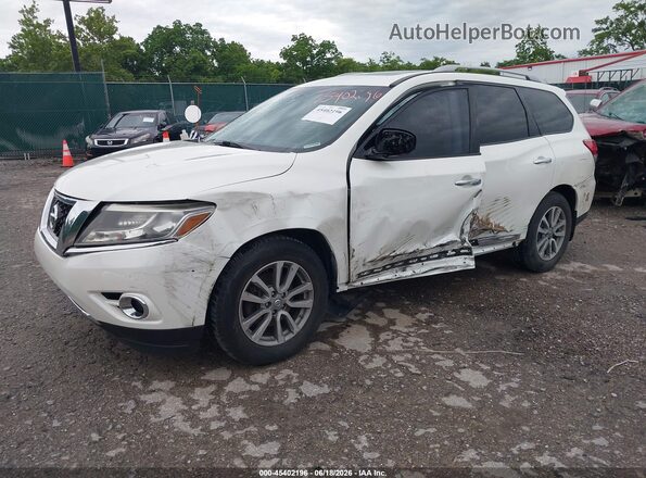 5N1AR2MM3GC647127 2016 NISSAN PATHFINDER White Передня ліва чверть