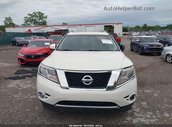5N1AR2MM3GC647127 2016 NISSAN PATHFINDER White Вид задньої частини салону