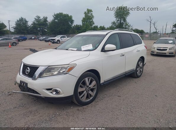 5N1AR2MM3GC647399 2016 NISSAN PATHFINDER White Front left