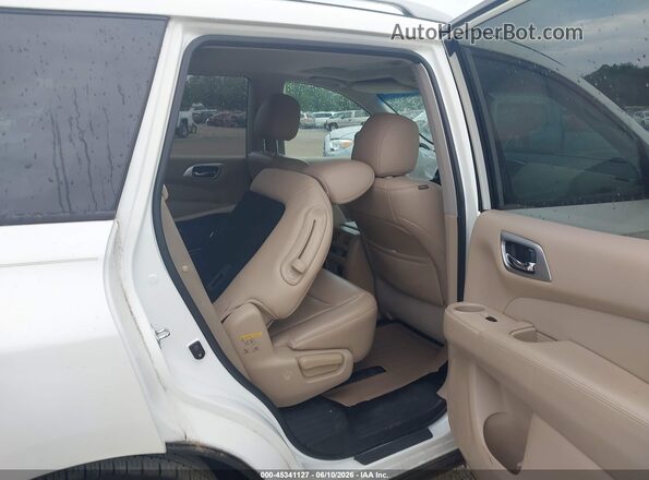 5N1AR2MM3GC647399 2016 NISSAN PATHFINDER White VIN sticker view
