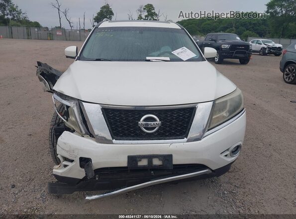 5N1AR2MM3GC647399 2016 NISSAN PATHFINDER White Instrument cluster view