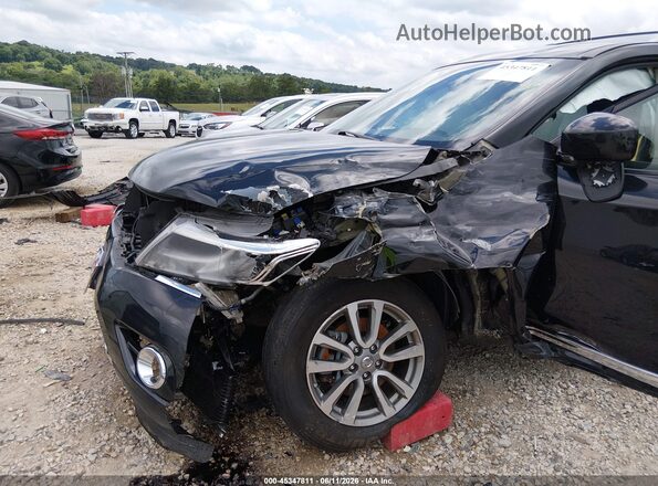 5N1AR2MM3GC667989 2016 NISSAN PATHFINDER Black Вид спереду