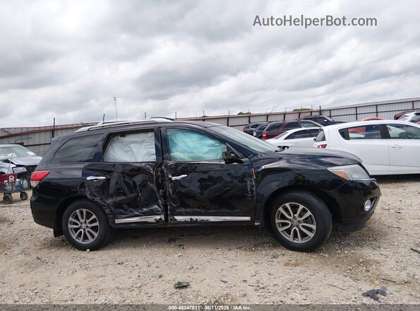 5N1AR2MM3GC667989 2016 NISSAN PATHFINDER Black Вид задньої частини салону