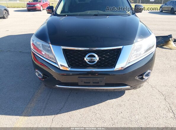 5N1AR2MM4GC650862 2016 NISSAN PATHFINDER Black ხელსაწყოთა პანელის ხედი